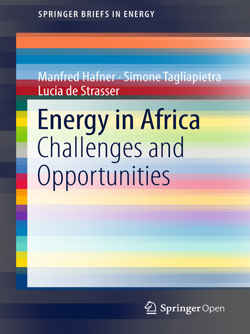 Title details for Energy in Africa by Manfred Hafner - Available